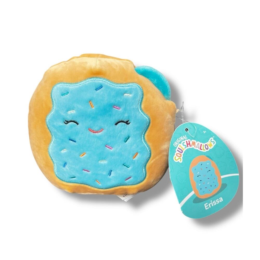 Squishmallows Erissa Blueberry Pop Tart 6" Plush Mystery Squad Scented NWT